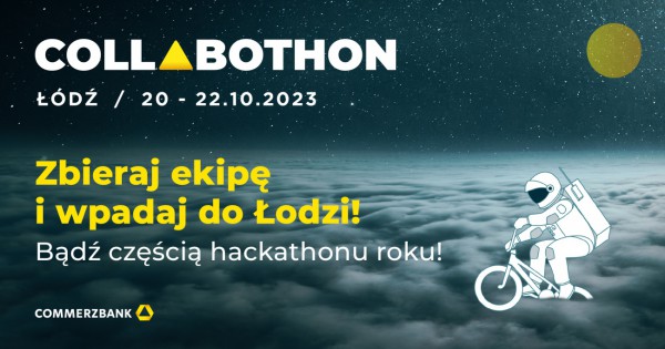Commerzbank we współpracy z Google Cloud, Red Hat i IBM zapraszają na Collabothon 2023, czyli 3 dni kodowania w Łodzi! 