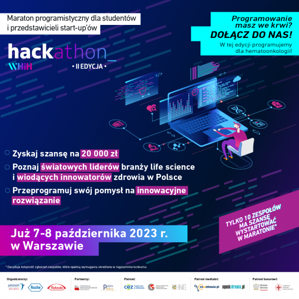 Zaproszenie do II edycji maratonu programistycznego e-Health Hackathon